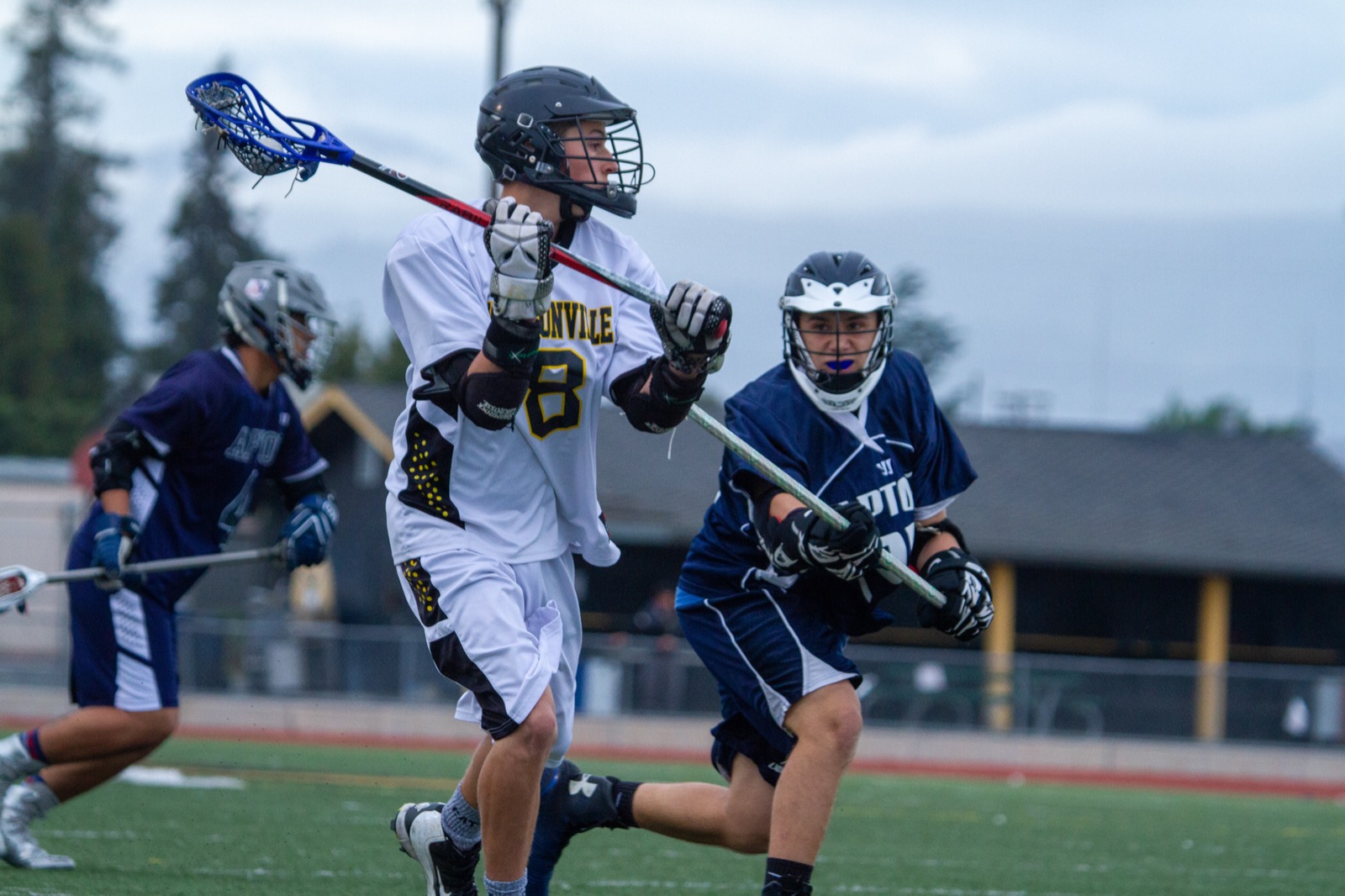 Aptos vs Watsonville game action