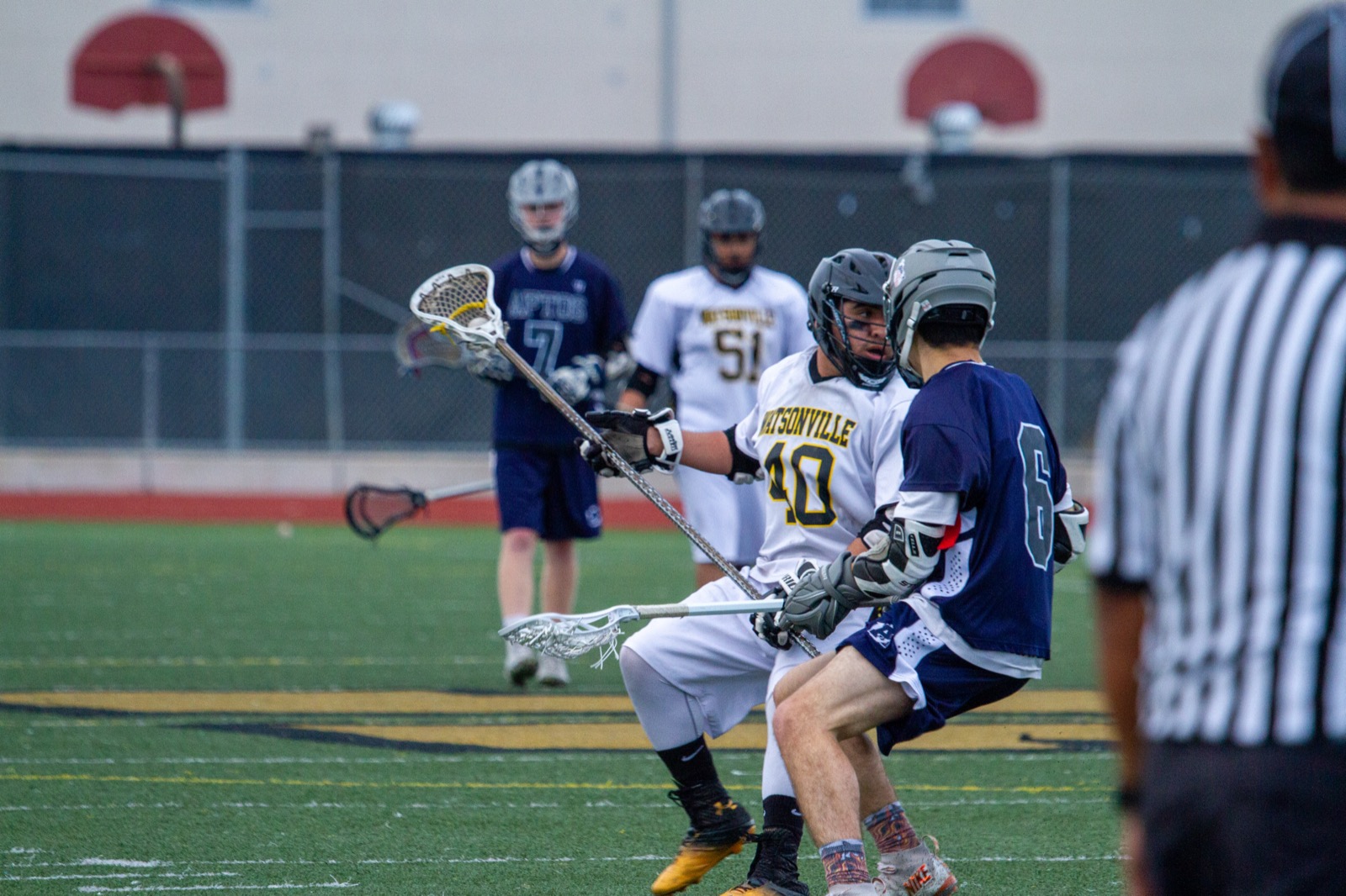 Aptos vs Watsonville game action