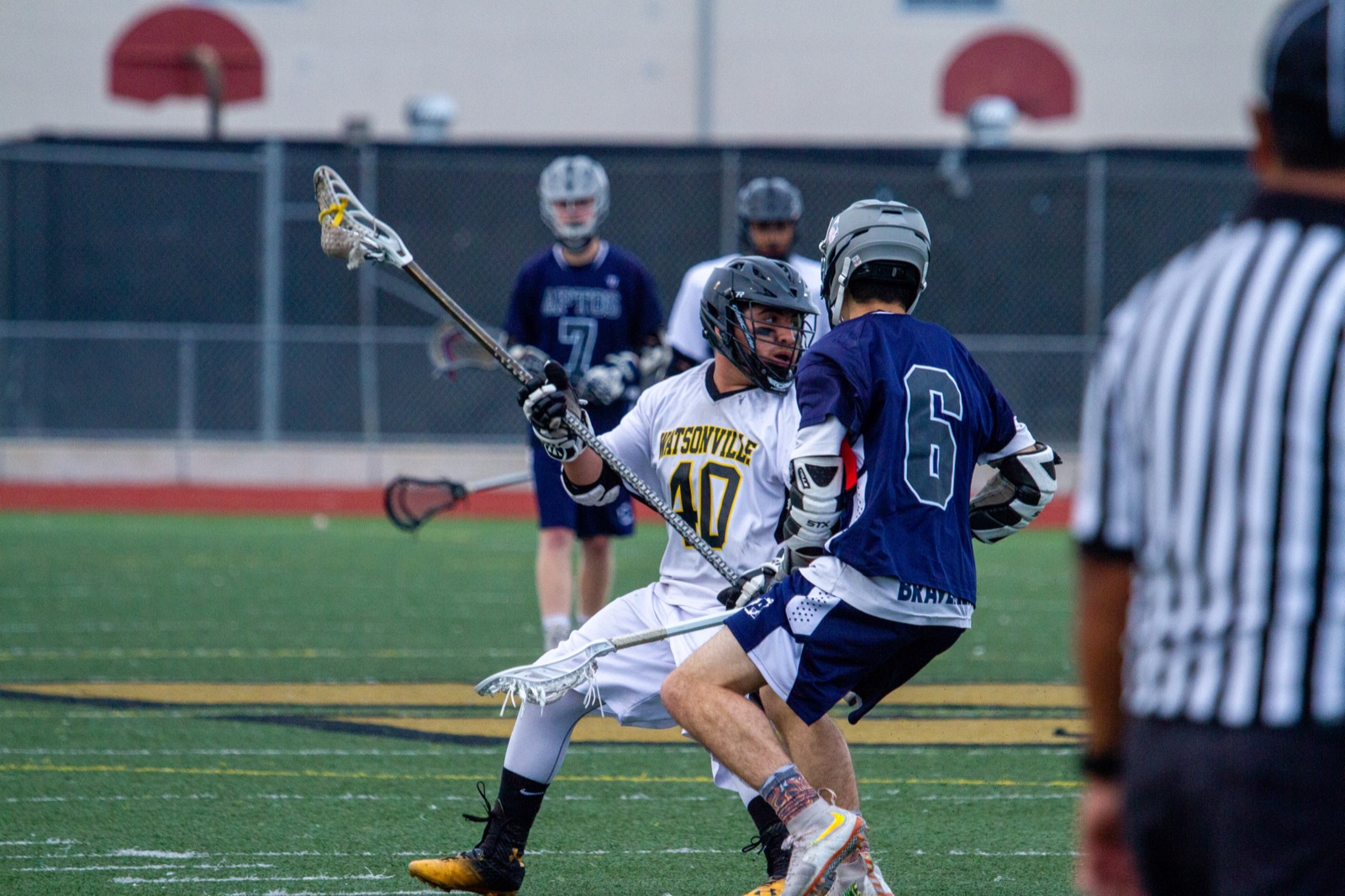 Aptos vs Watsonville game action