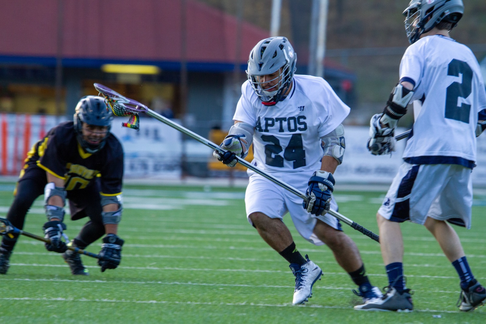 Aptos vs Watsonville game action on the road