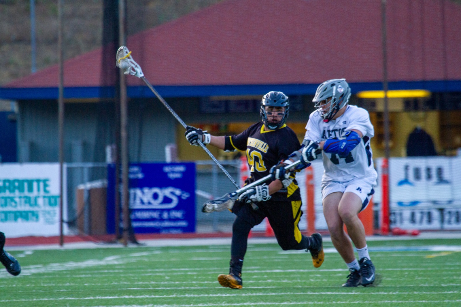 Aptos vs Watsonville game action on the road